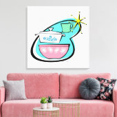 Strenge Leinwand für das Design von Atomkerware (Insitu (Wohnzimmer))