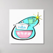 Strenge Leinwand für das Design von Atomkerware (Vorderseite)