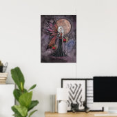 Strenger Herbstfeeplakat Poster (Heimbüro)