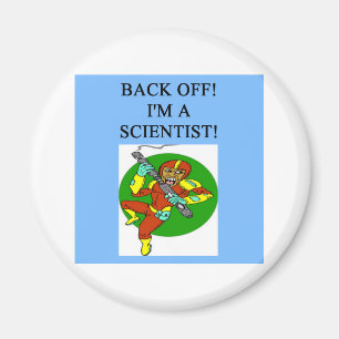 strenger Wissenschaftler Magnet