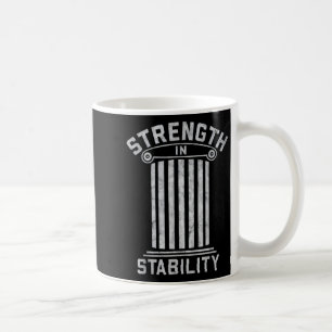 Strenght-Stoicism-Stabilitätsangebot Cool Motiv Kaffeetasse