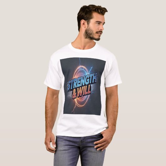 Strenght & Will T-Shirt (Vorne ganz)