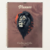 Strength and delicacy united, a black lion planer (Vorderseite)