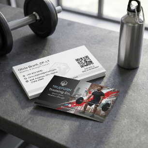 Strength Coach Business   Creative Street Fitness Visitenkarte