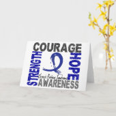 Strength Course Hope CFS Karte (Gelbe Blume)