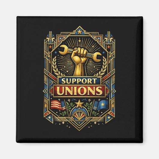 Strength in Solidarity Magnet (Vorne)