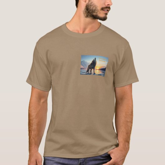"Strength in Solitude." T-Shirt (Vorderseite)
