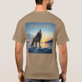 "Strength in Solitude." T-Shirt (Rückseite)