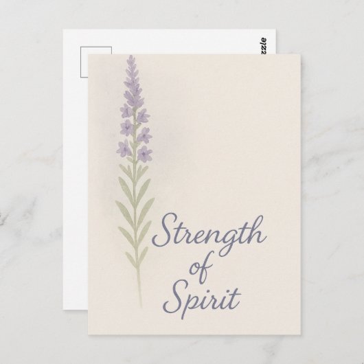 Strength of Spirit — Postcard Postkarte (Vorne/Hinten)