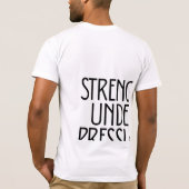 Strength Under Pressure  T-Shirt (Rückseite)