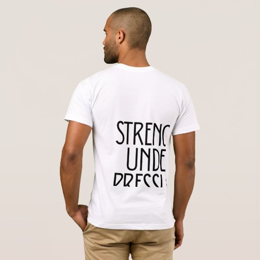 Strength Under Pressure  T-Shirt (Schwarz voll)