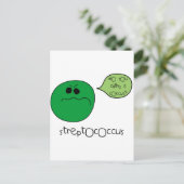 Streptokokke Postkarte (Stehend Vorderseite)