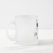 Stress bedeutet motivierend Katzendesign Mattglastasse (Links)