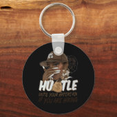 Stress, bis deine Hasser Frage, wenn du Blac miest Schlüsselanhänger (Vorderseite)