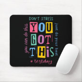 Stress dich nicht, dass du das kannst.. Design Mousepad (Mit Mouse)