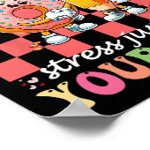 Stress einfach nur Ihren besten Testlehrer machen Poster (Ecke)