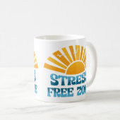 Stress Free Zone Kaffeetasse (VorderseiteRechts)