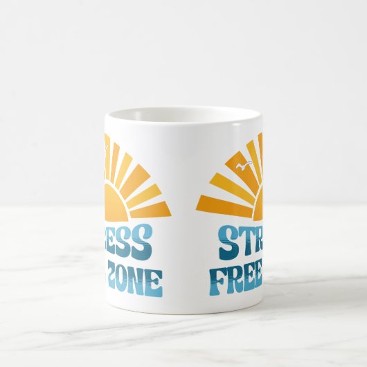 Stress Free Zone Kaffeetasse (Mittel)