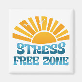 Stress Free Zone Magnet (Vorne)
