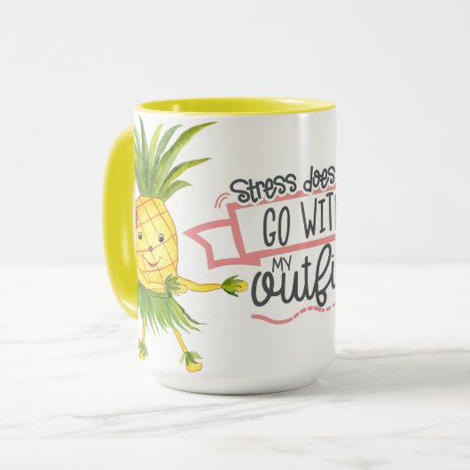 Stress geht nicht Tasse (Vorderseite Links)