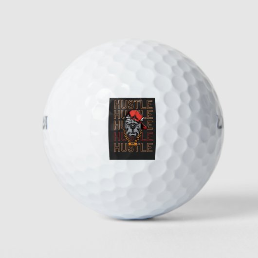 Stress, Hustel, Stress, Hustel Golfball (Vorderseite)
