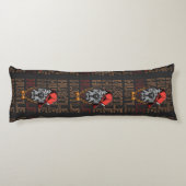 Stress, Hustel, Stress, Hustel Seitenschläferkissen (Rückseite)