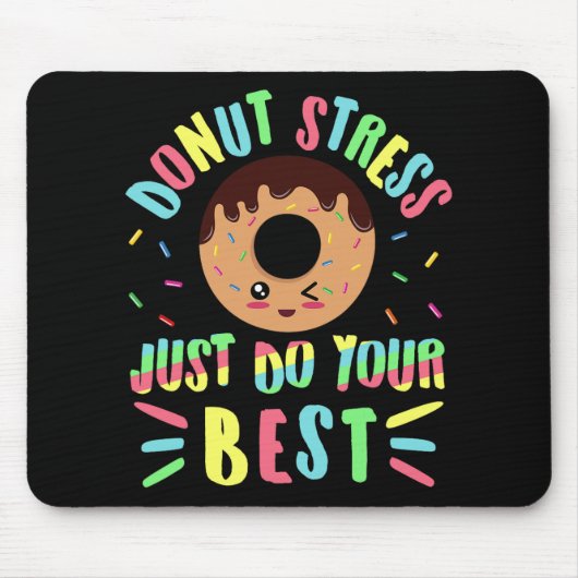 Stress macht einfach Ihr Bestes - Testlehrer Mousepad (Vorne)
