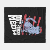 Stress Meow Stress Awareness Month Fleecedecke (Vorderseite (Horizontal))