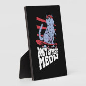 Stress Meow Stress Awareness Month Fotoplatte (Seite)
