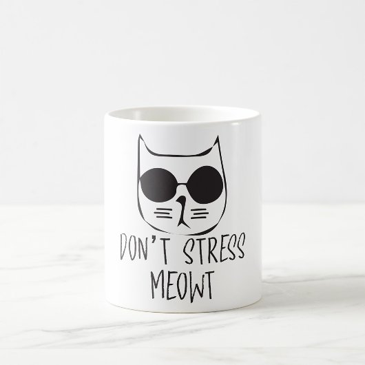 Stress Meowt darf nicht Kaffeetasse