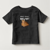 Stress Meowt nicht - Orange Cat Stress Me out Kleinkind T-shirt (Vorderseite)