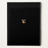 Stress Meowt nicht - Orange Cat Stress Me out Planer (Rückseite)