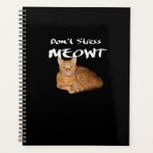 Stress Meowt nicht - Orange Cat Stress Me out Planer (Vorderseite)