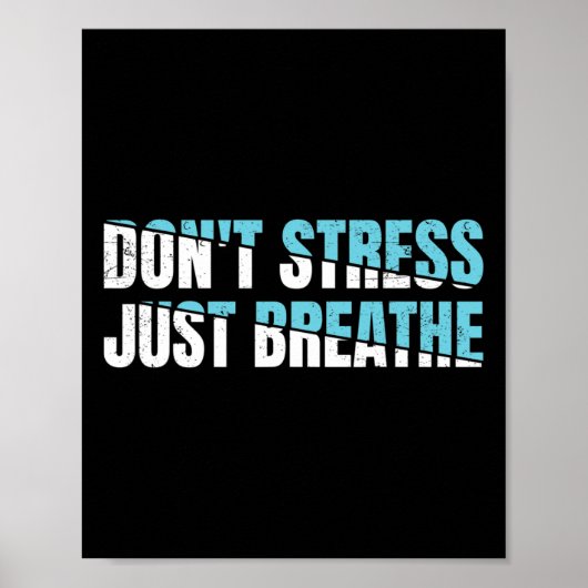 Stress nicht nur ein Geschenk Nerven Spannung Poster (Vorne)