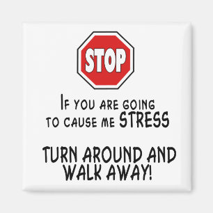 Stress stoppen magnet
