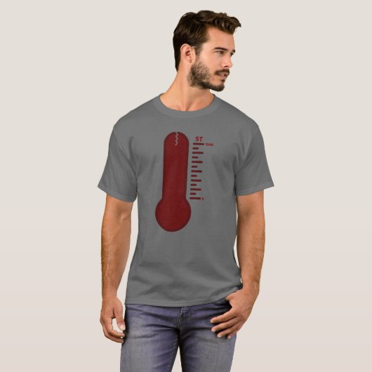 Stress Thermometer Basic T - Shirt (Vorne ganz)