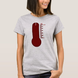 Stress Thermometer Frauen T - Shirt