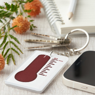 Stress Thermometer Keychain Schlüsselanhänger