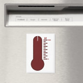 Stress-Thermometer-Magnet Magnet (In Situ (Geschirrspüler))