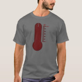 Stress-Thermometer-T-Shirt T-Shirt (Vorderseite)