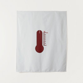 Stress Thermometer Tapestry Wandteppich