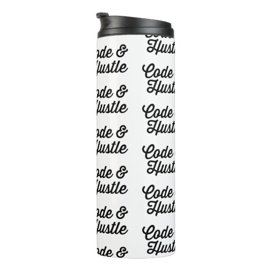 Stress und Code Thermosbecher (Nach rechts gedreht)