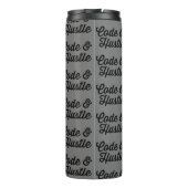 Stress und Code Thermosbecher (Rückseite)