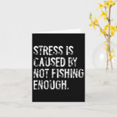 Stress wird dadurch verursacht, dass nicht genug g karte (Gelbe Blume)