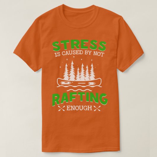 Stress wird dadurch verursacht, dass nicht genug g T-Shirt (Design vorne)