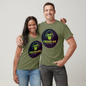 Stressed Ape Studios Grünes Logo T-Shirt (Unisex)