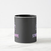 Stressed Ape Studios Grünes Logo Tasse (Zentrum)