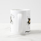 Stressed Cat I'm Fine It's Fine Everything's Fine Jumbo-Tasse (Rückseite)