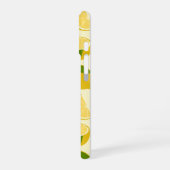 Stressed Depressed Lemon Zest iPhone 16 Hülle (Linke Seite)