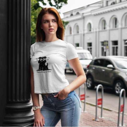 Stressed Dog Funny T-Shirt